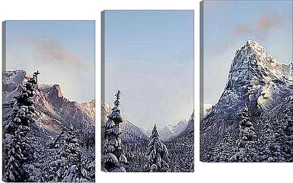 Модульная картина - Зима