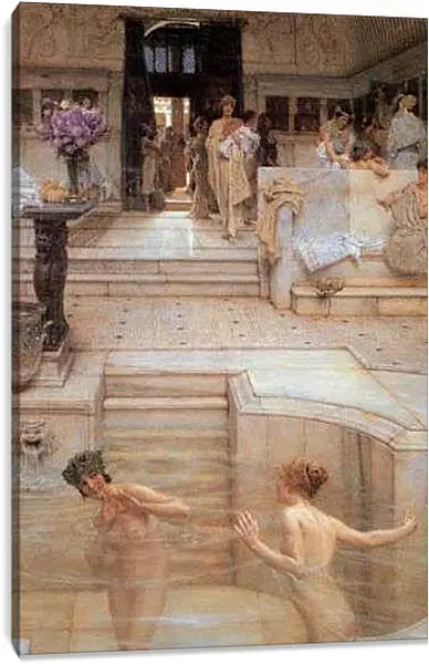 Постер на подрамнике - Любимое занятие. Лоуренс Альма-Тадема