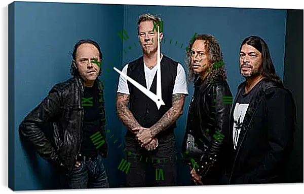 Часы картина - Металлика. Metallica