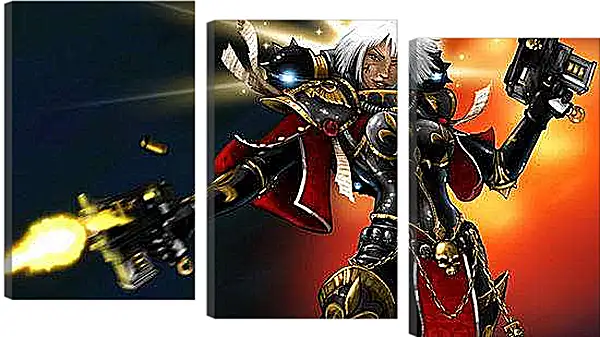 Модульная картина - Warhammer