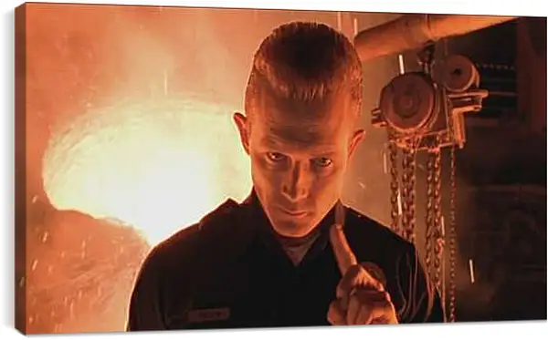 Постер на подрамнике - Роберт Патрик. Терминатор 2