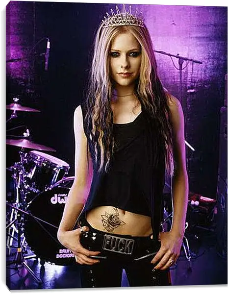 Постер на подрамнике - Avril Lavigne - Аврил Лавин
