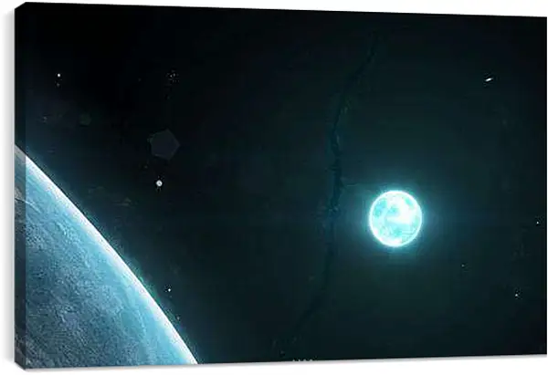 Постер на подрамнике - Сириус