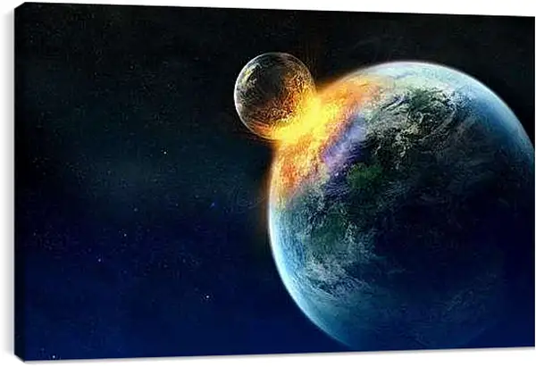 Постер на подрамнике - Космос