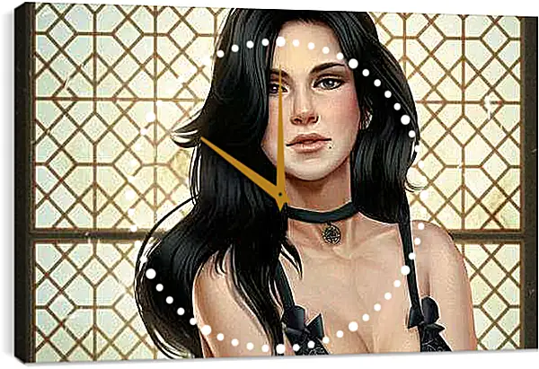 Часы картина - The Witcher 3: Wild Hunt