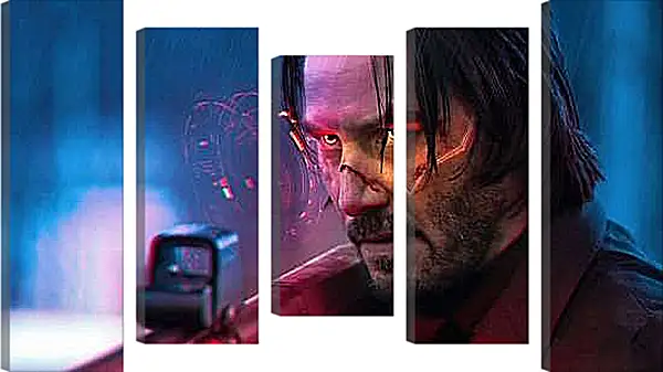 Модульная картина - Cyberpunk 2077