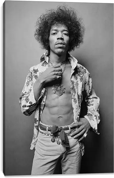 Постер на подрамнике - Джими Хендрикс. Jimi Hendrix