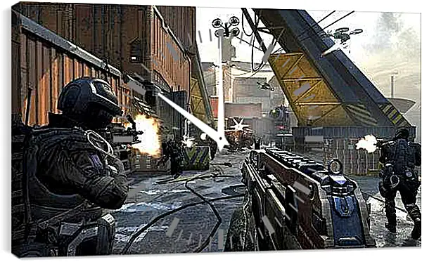 Часы картина - Call Of Duty: Black Ops II