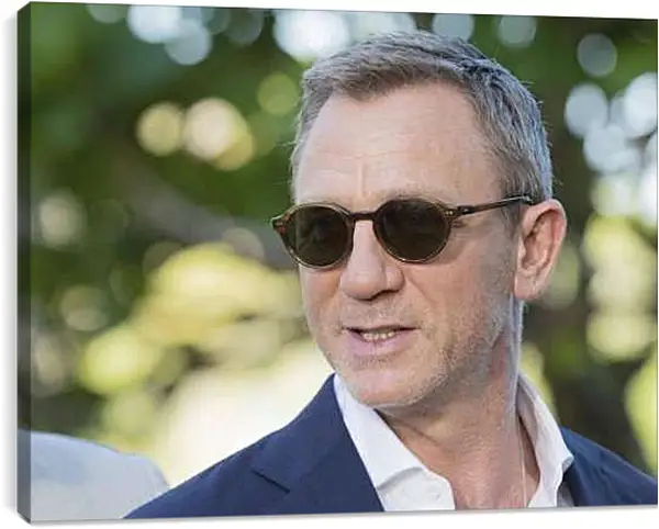 Постер на подрамнике - Дэниел Крейг. Daniel Craig