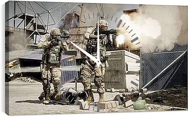 Часы картина - Call Of Duty