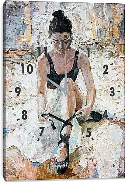 Часы картина - Балерина