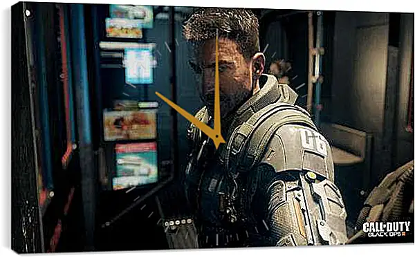 Часы картина - Call Of Duty: Black Ops III