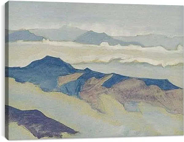 Постер на подрамнике - Каракорум. Рерих Николай