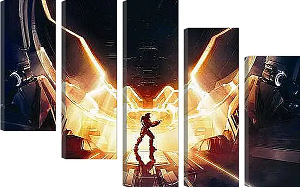 Модульная картина - Halo