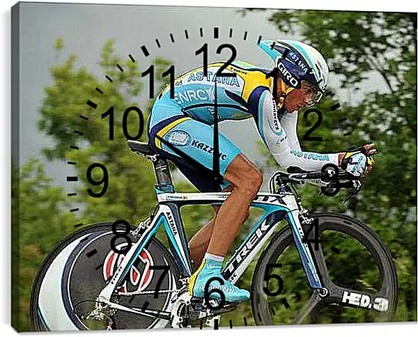 Часы картина - Команда Астаны