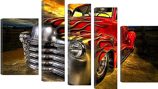 Модульная картина - Пикап