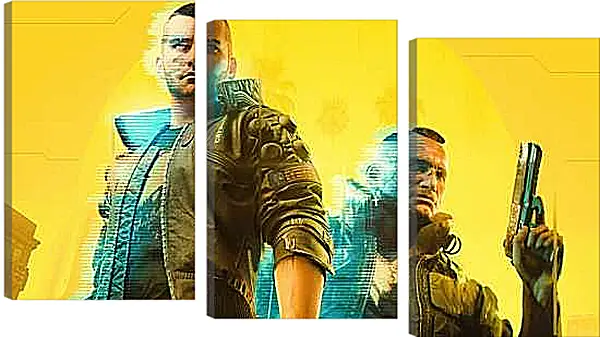 Модульная картина - Cyberpunk 2077