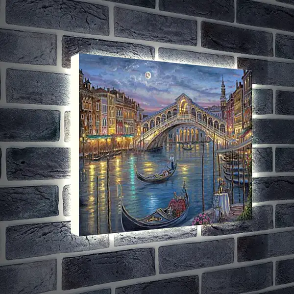 Лайтбокс световая панель - Венеция