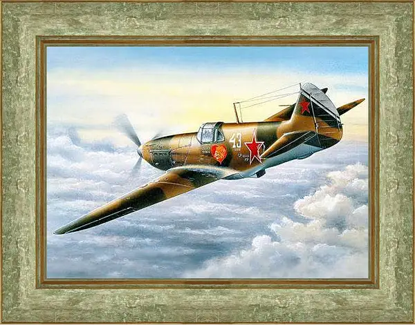 Картина в раме - Самолет