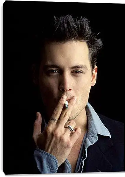 Постер на подрамнике - Johnny Depp - Джонни Депп
