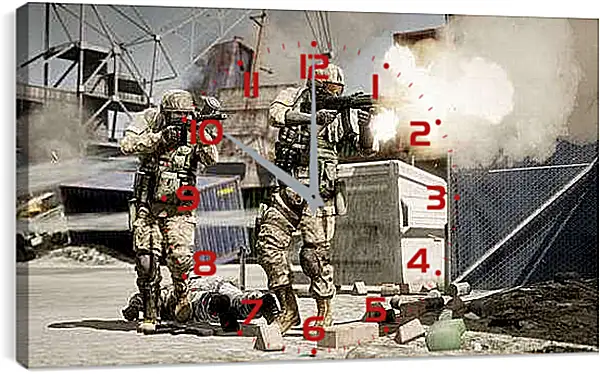 Часы картина - Call Of Duty