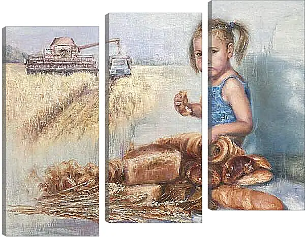 Модульная картина - Праздник хлеба