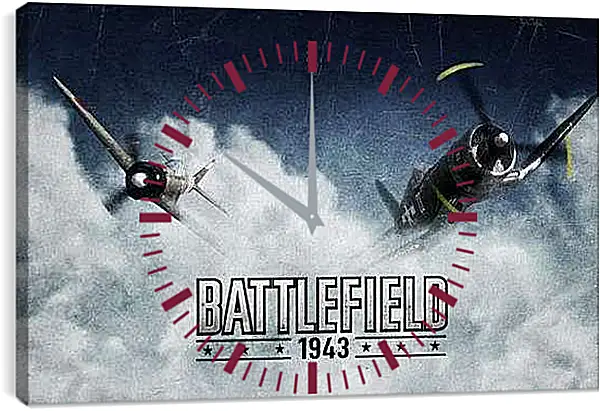 Часы картина - Battlefield 1943