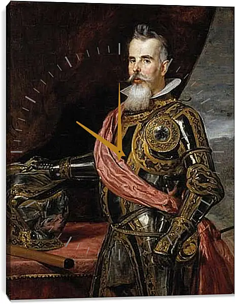 Часы картина - Juan Francisco de Pimentel Tenth Count of Banevente. Диего Веласкес