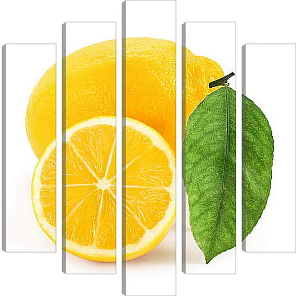 Модульная картина - Лимон
