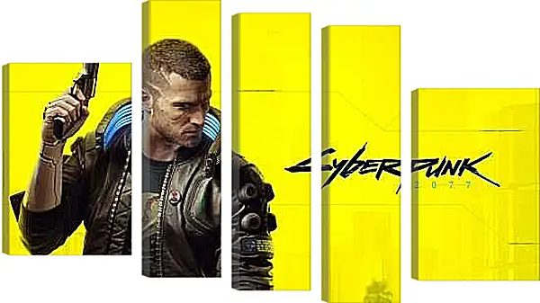 Модульная картина - Cyberpunk 2077