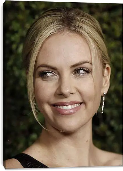 Постер на подрамнике - Шарлиз Терон. Charlize Theron