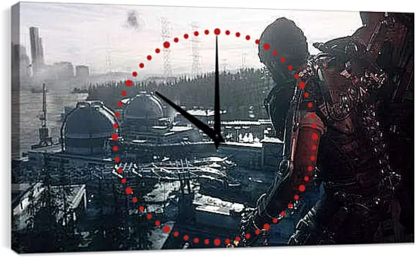 Часы картина - Call Of Duty: Advanced Warfare