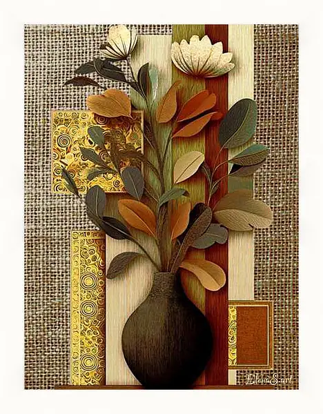 Картина в раме - Vase 3