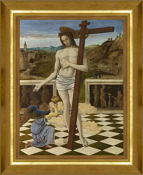 Картина в раме - The Blood of the Redeemer. Джованни Беллини