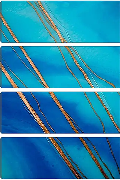 Модульная картина - Abstraction ocean6. Mari Dein