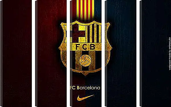 Модульная картина - Эмблема ФК Барселона