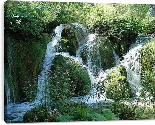 Постер на подрамнике - Плитвицкие озера