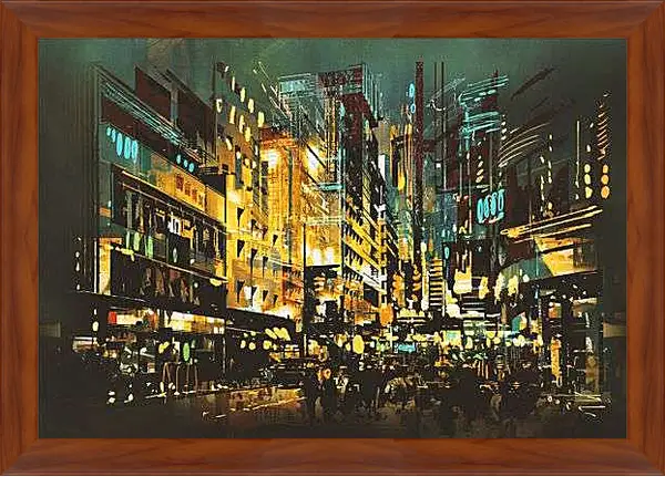 Картина в раме - ART город