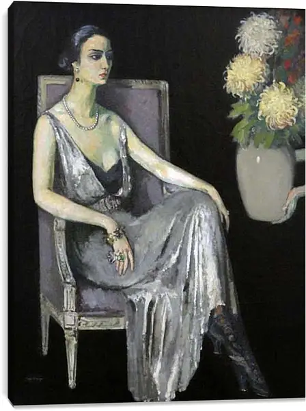 Постер на подрамнике - Le sphinx. Кес ван Донген