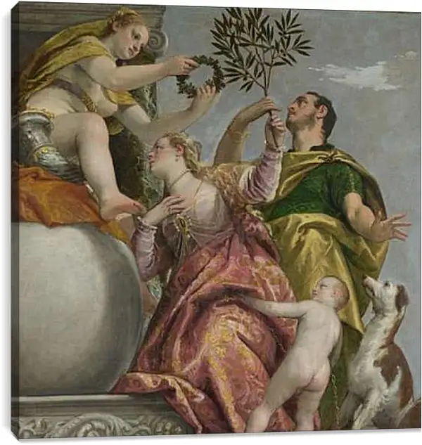 Постер на подрамнике - Happy Union. Паоло Веронезе