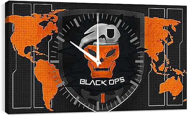 Часы картина - Call Of Duty: Black Ops
