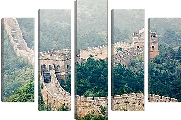 Модульная картина - Великая Китайская стена 2