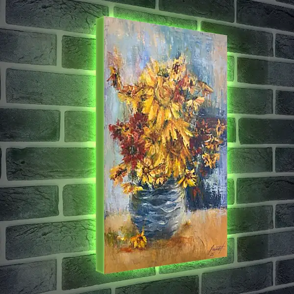 Лайтбокс световая панель - Краски осени