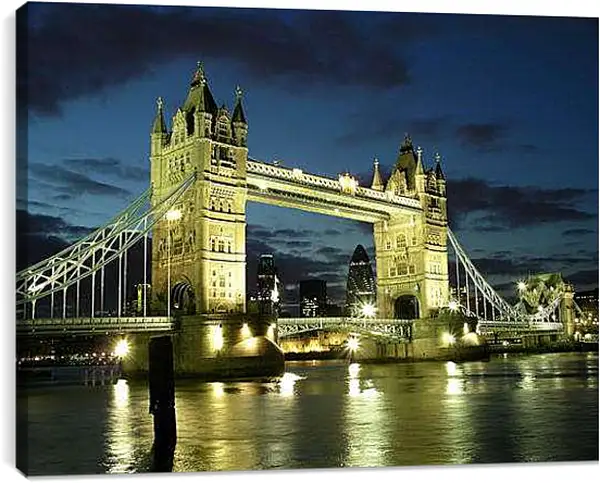Постер на подрамнике - Лондон. Тауэрский мост.