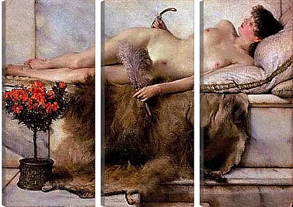 Модульная картина - В атриуме сауны. Лоуренс Альма-Тадема