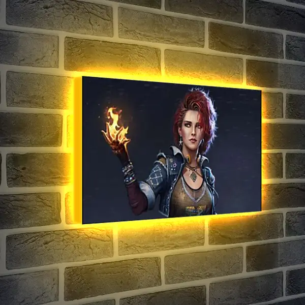 Лайтбокс световая панель - The Witcher (Ведьмак), Трисс Меригольд