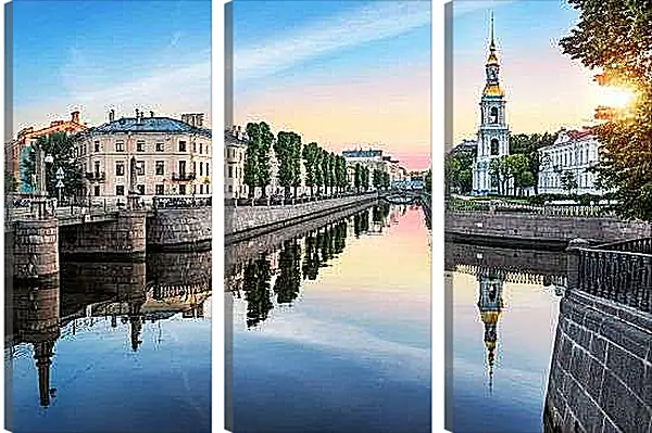 Модульная картина - Пикалов мост Санкт-Петербург