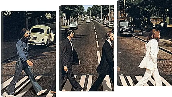 Модульная картина - The Beatles - Битлз Модульная картина - The Beatles - Битлз