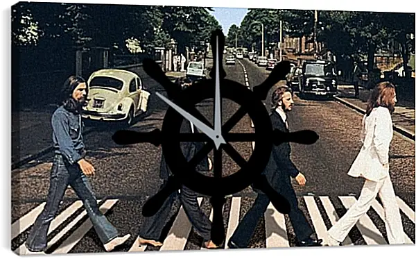 Часы картина - The Beatles - Битлз Часы картина - The Beatles - Битлз