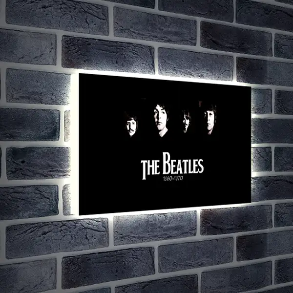 Лайтбокс световая панель - The Beatles - Битлз Лайтбокс световая панель - The Beatles - Битлз